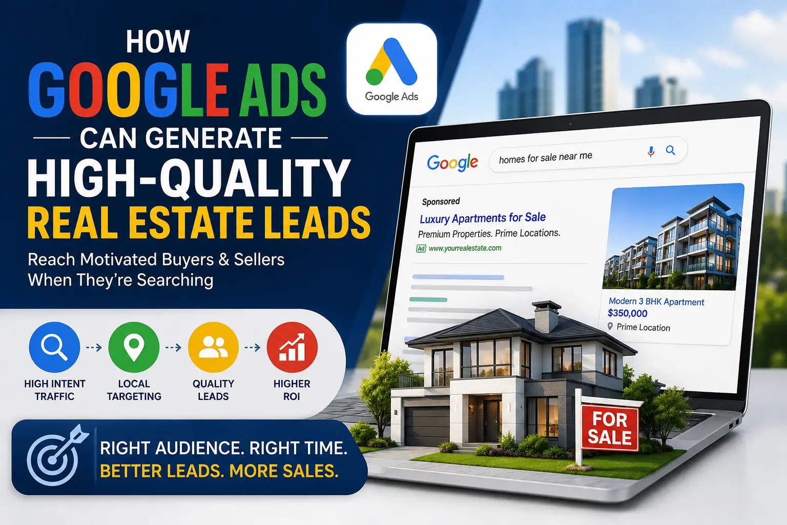 How Google Ads Can Generate High-Quality Real Estate Leads