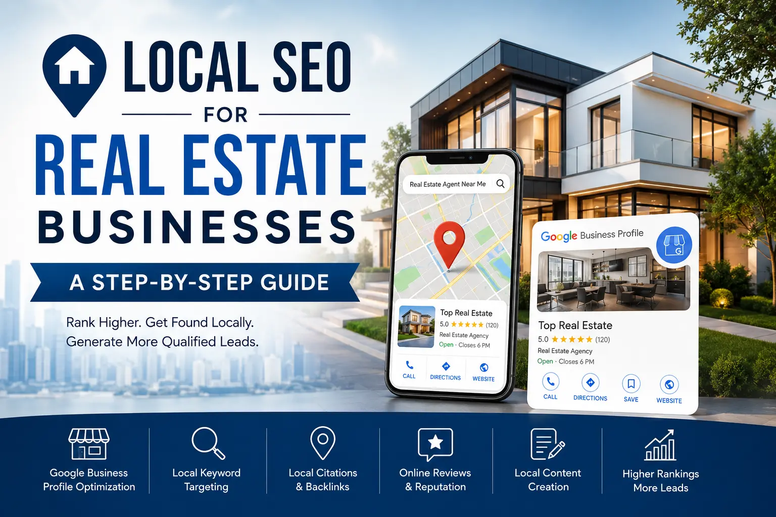 Local SEO for Real Estate Businesses: A Step-by-Step Guide