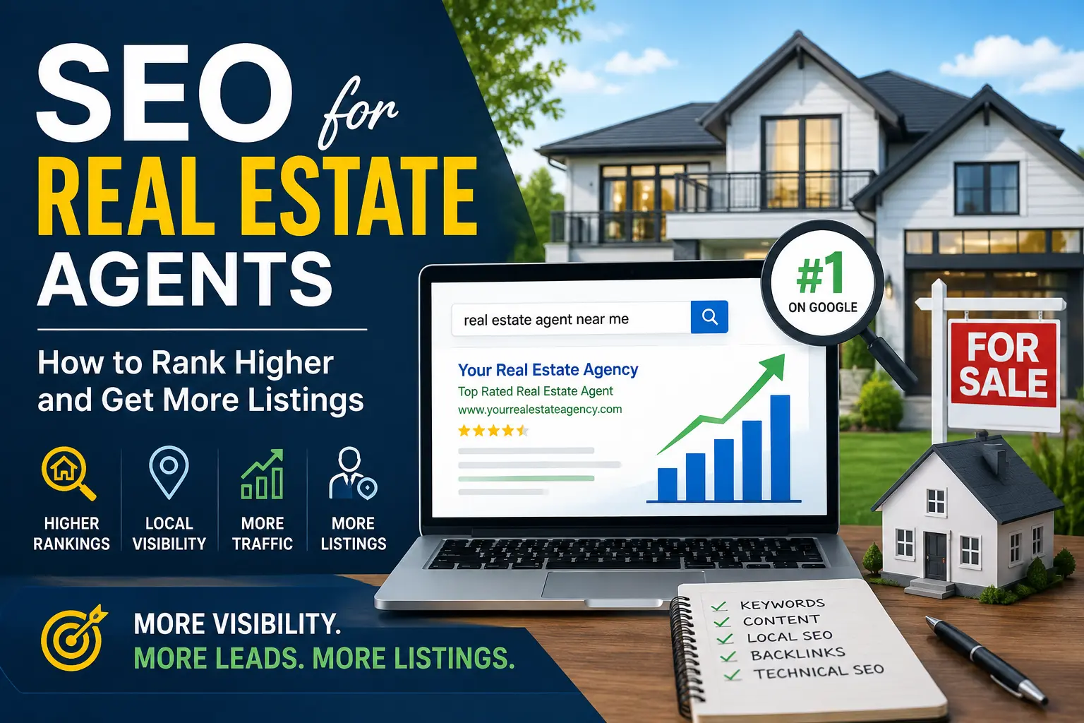 SEO for Real Estate Agents: How to Rank Higher and Get More Listings