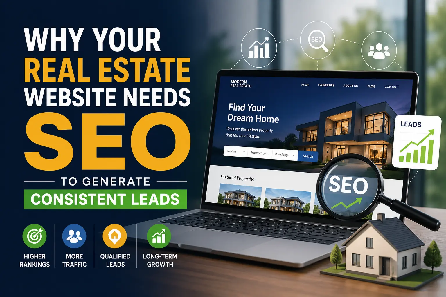 Why Your Real Estate Website Needs SEO to Generate Consistent Leads